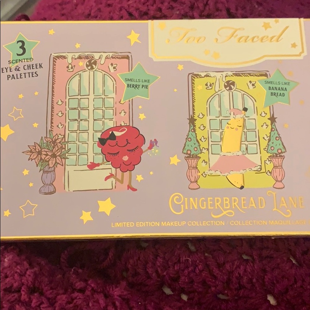 Eye and cheek palette x3